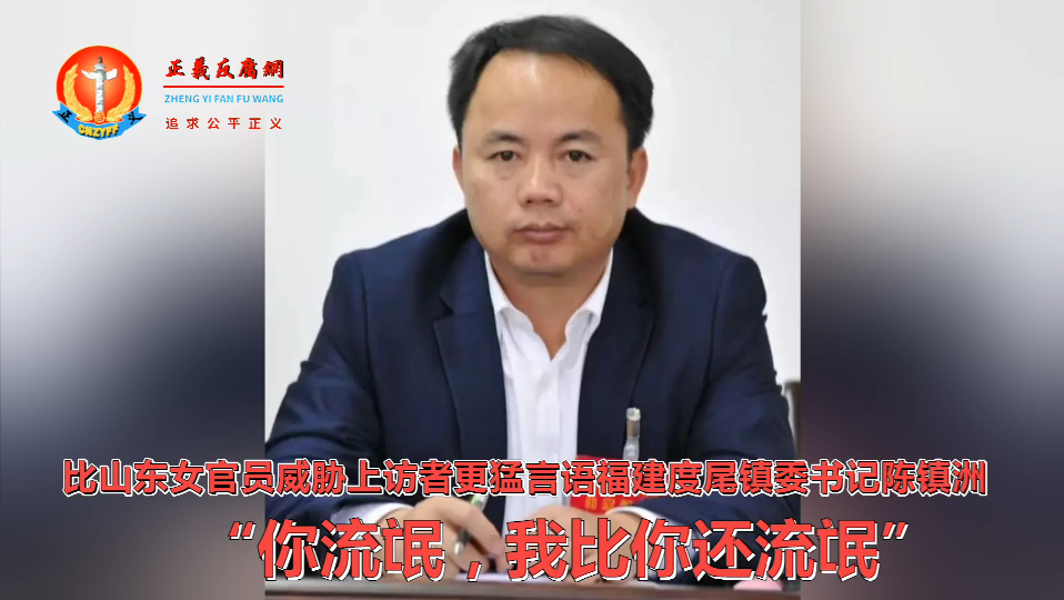 度尾镇委书记陈镇洲的言语“你流氓，我比你还流氓”.png